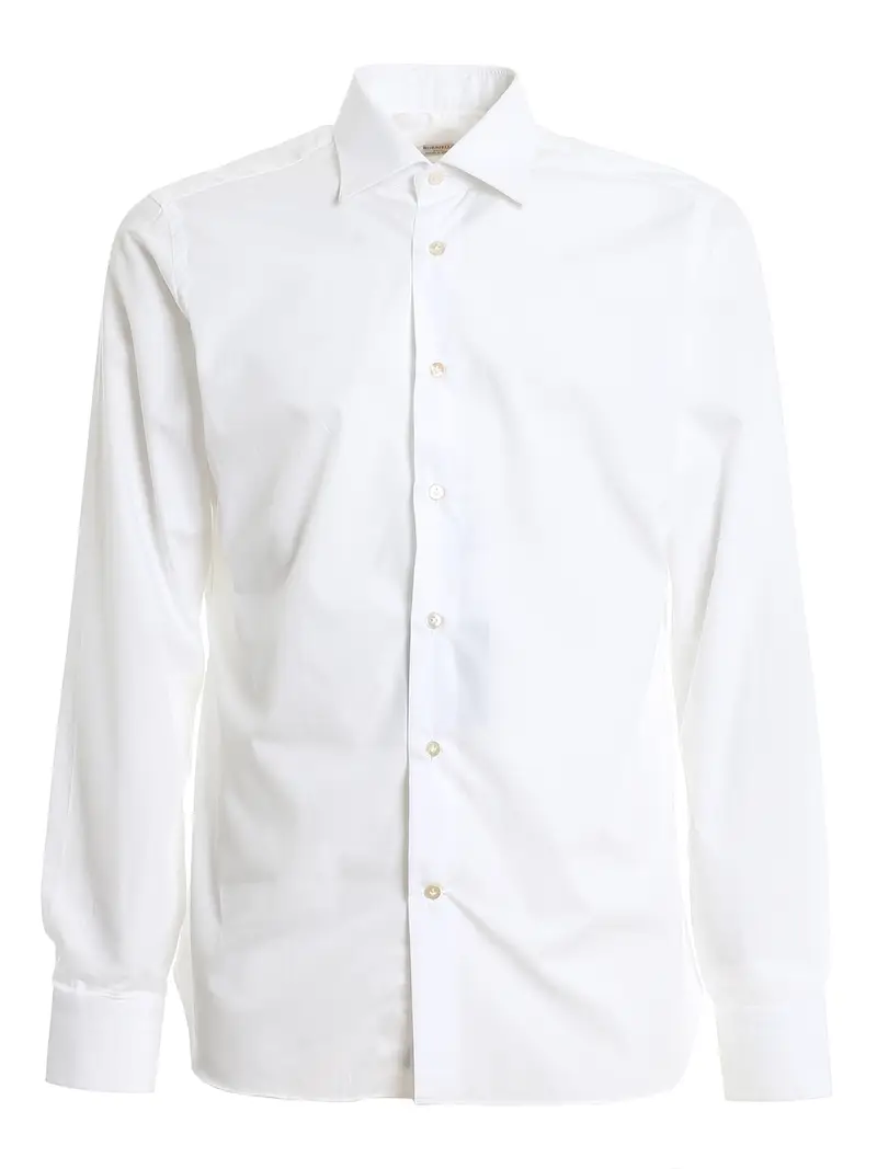 Camicia in cotone Bianco