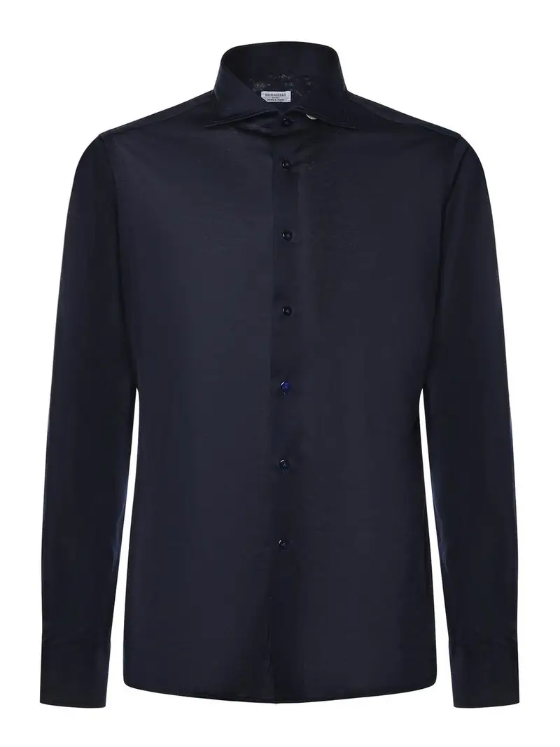 Camicia in cotone Blu