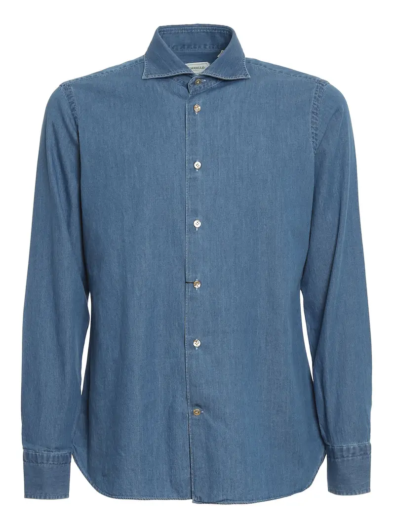 Camicia in denim Passion Green Lavaggio chiaro