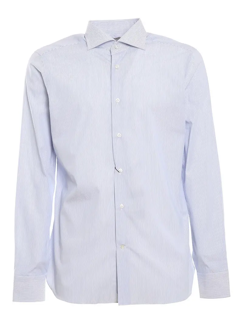 Camicia in popeline Bianco