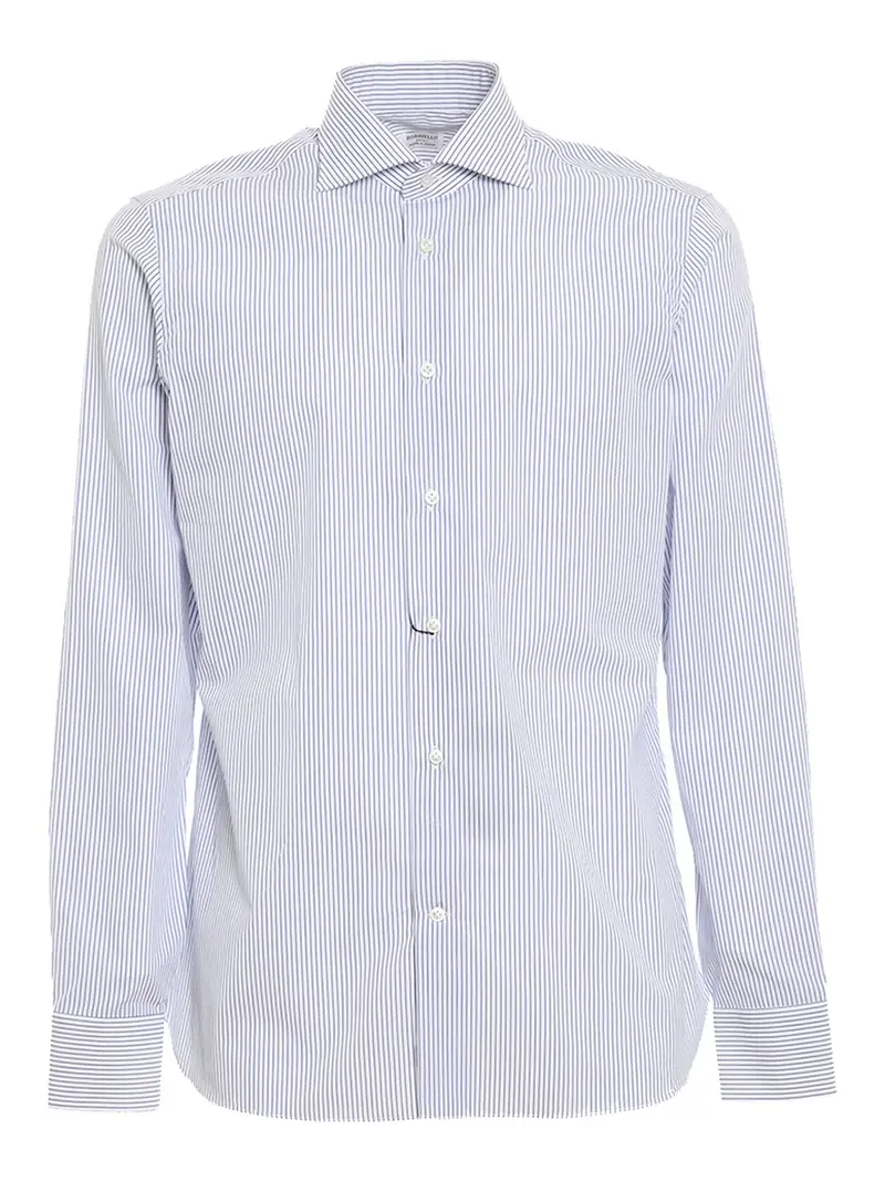 Camicia in popeline Bianco