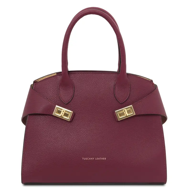 Tuscany Leather Borsa a mano Bordeaux 1414350