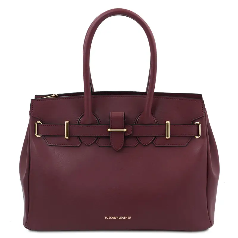 Tuscany Leather Borsa a mano Bordeaux 1413715