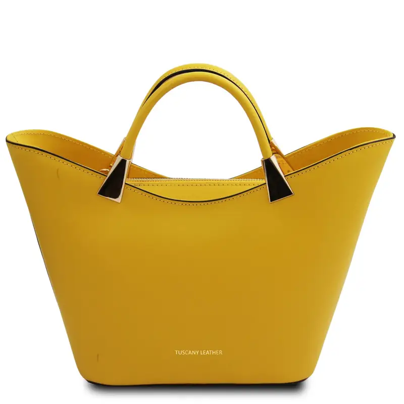 Tuscany Leather Borsa a mano Giallo 1574753