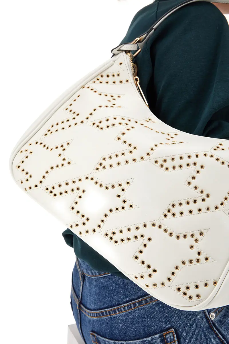 LANCETTI Borsa a spalla Bianco 1955691 miniatura 2