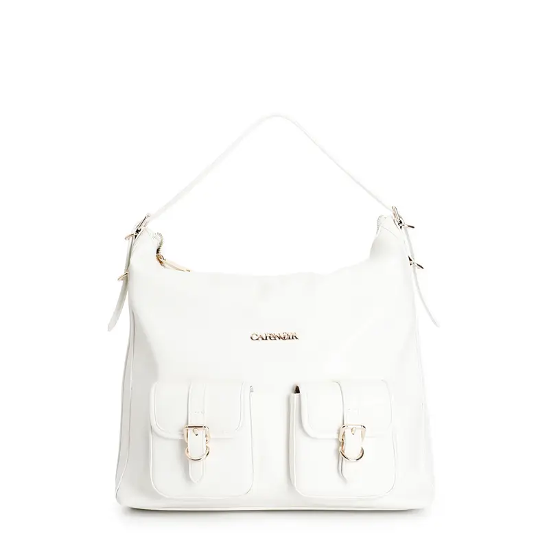 Cafè Noir Borsa a spalla Bianco 1412783