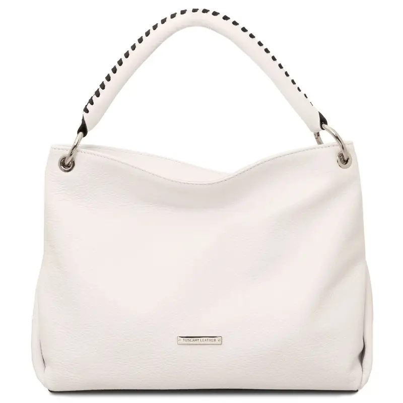 Tuscany Leather Borsa a spalla Bianco 1414204