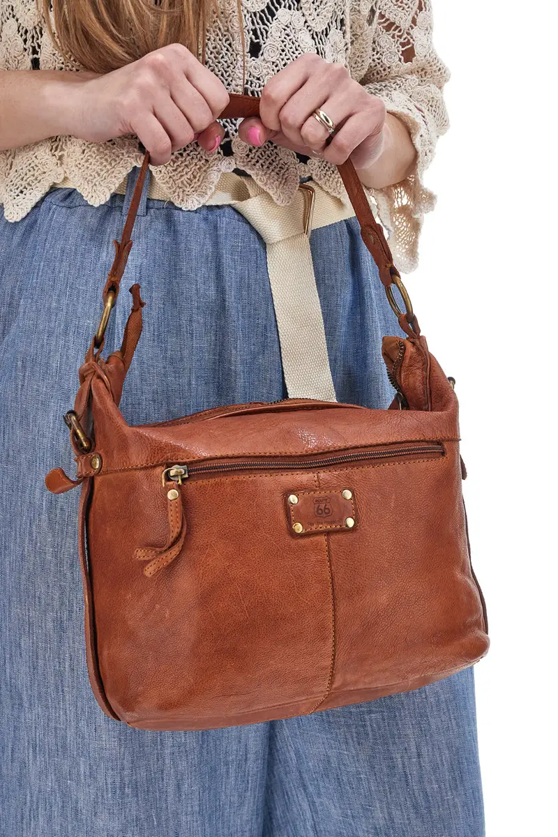 Route 66 Borsa a spalla Marrone 1945883