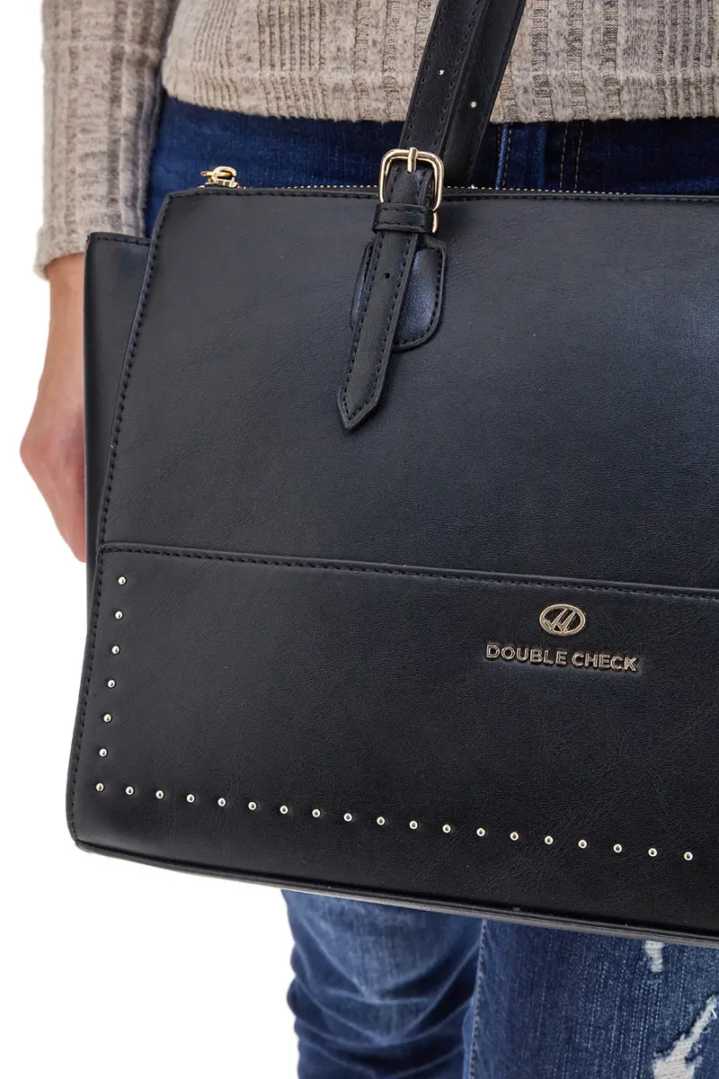 DOUBLE CHECK Borsa a spalla Rosa 1945921 miniatura 2