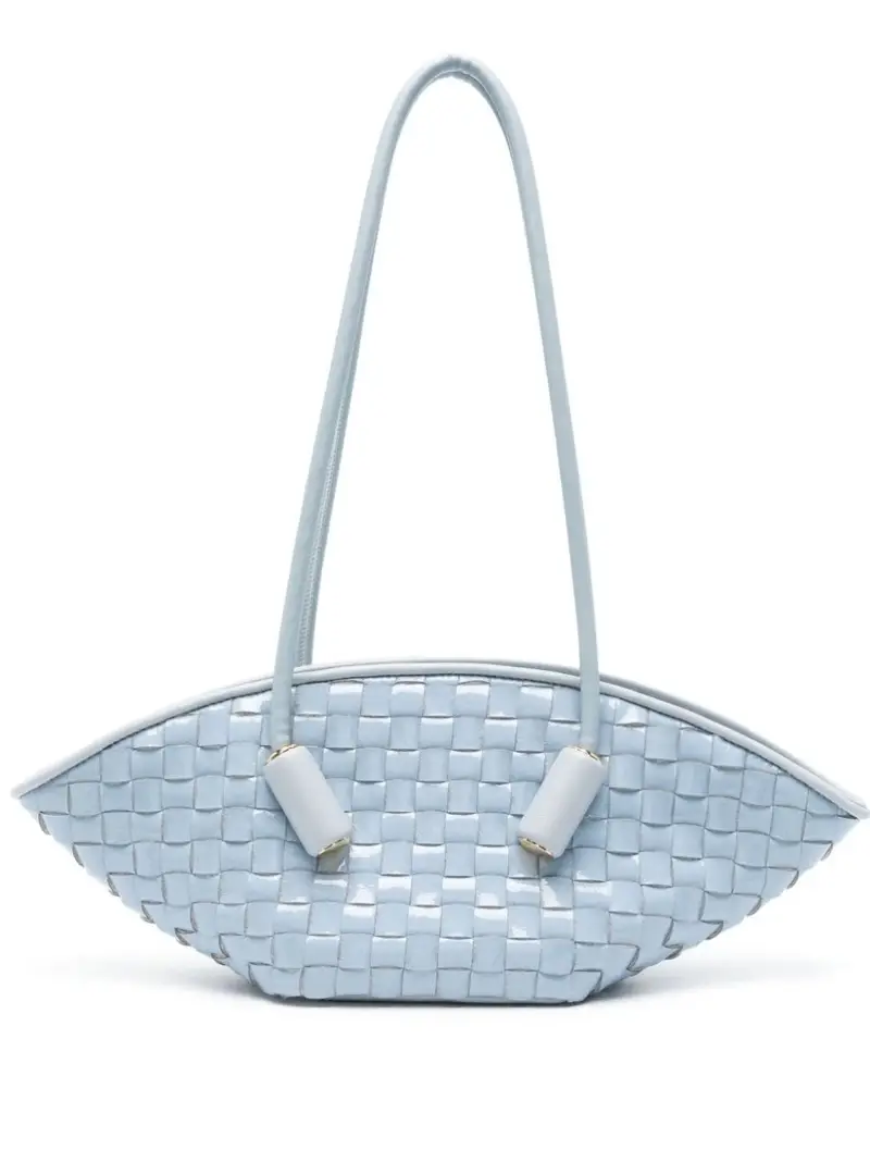 Themoirè Borsa a spalla Blu 1048436