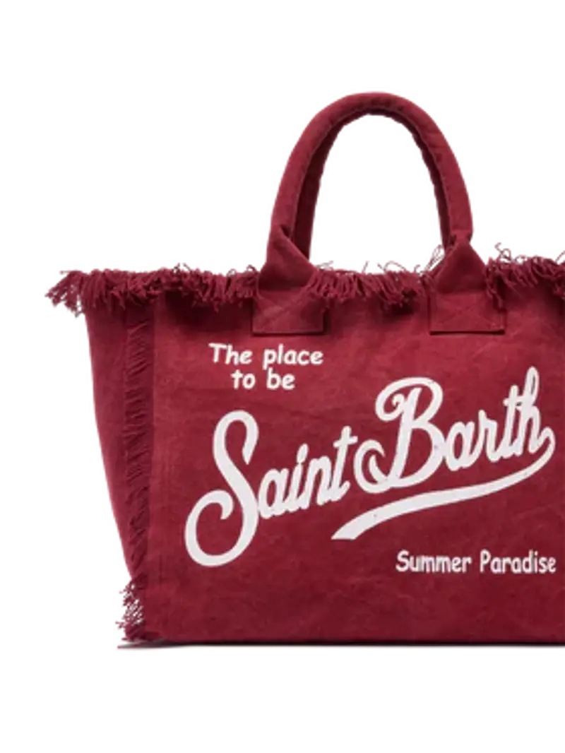MC2 SAINT BARTH Borsa a spalla Bordeaux 935419 miniatura 3