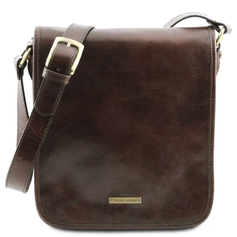 Tuscany Leather Borsa a tracolla Testa di moro 1413887