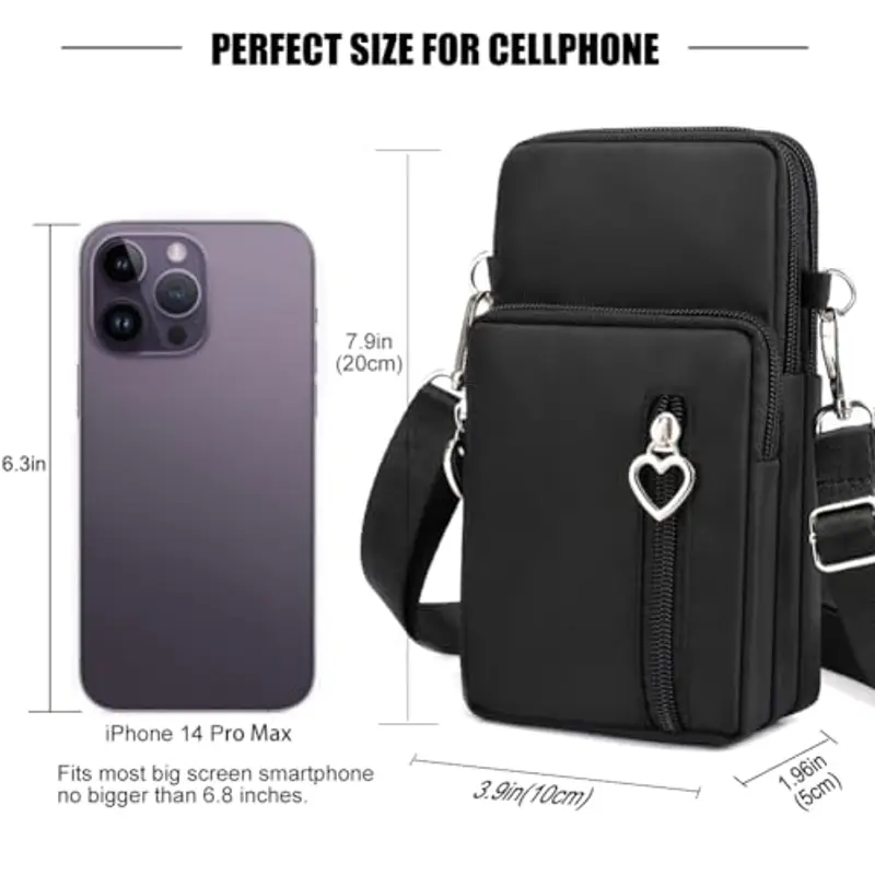 DuoLmi Borsa a tracolla Donna Nero 1589371 miniatura 2