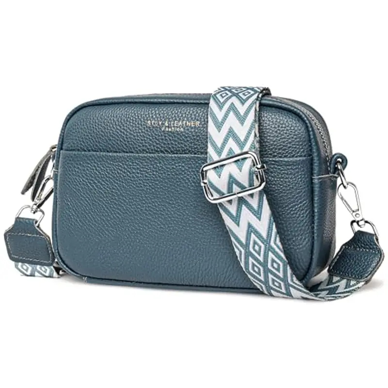 ABOUME Borsa a tracolla Donna Blu 1607237