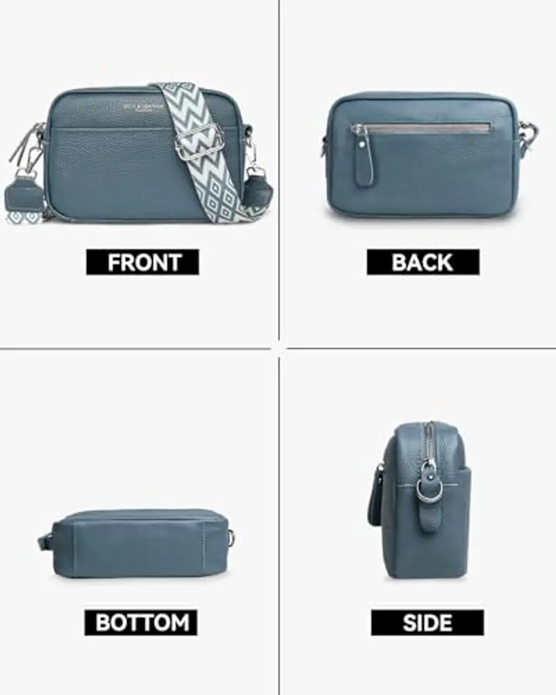 ABOUME Borsa a tracolla Donna Blu 1607237 miniatura 3