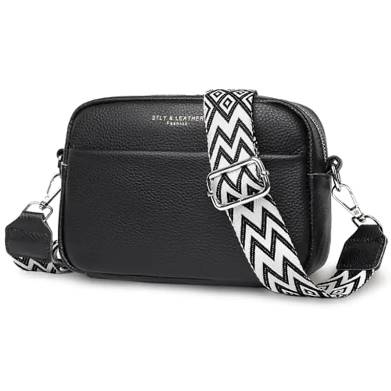 ABOUME Borsa a tracolla Donna Nero 1607234