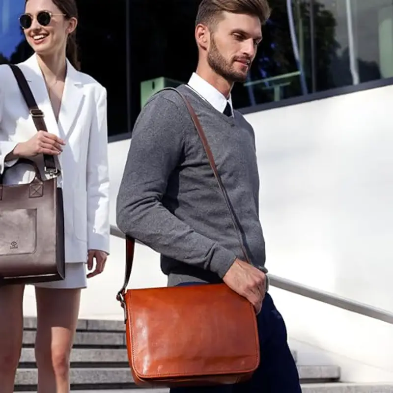 Time Resistance Borsa a tracolla Uomo Multicolore 1570600 miniatura 3