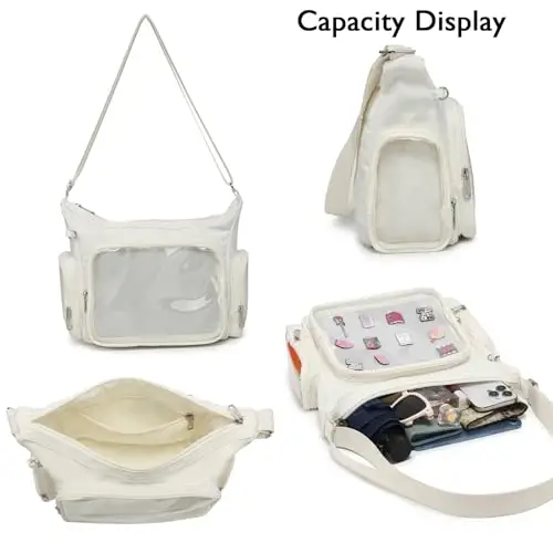 CHERRY SAUCE Borsa a tracolla Beige 2976890 miniatura 3