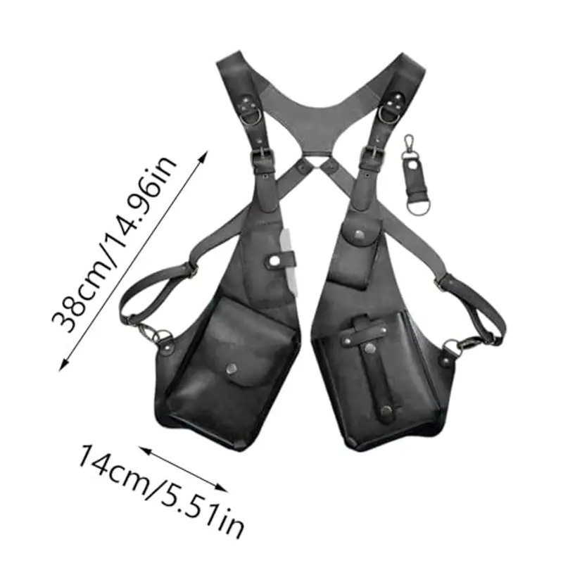 Pvucpot Borsa a tracolla Uomo Nero 2427454 miniatura 3