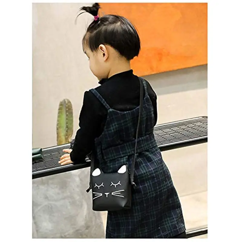 whatUneed Borsa a tracolla Bambina Nero 1201267 miniatura 2