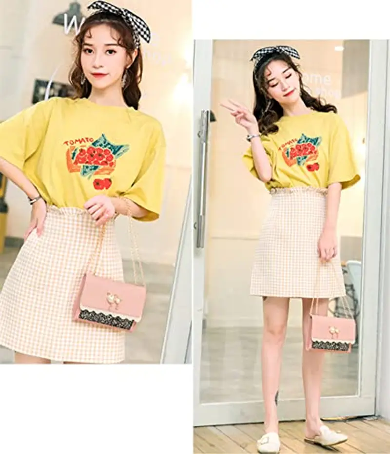 Hjkiopc Borsa a tracolla Bambina Rosa 1598319 miniatura 3