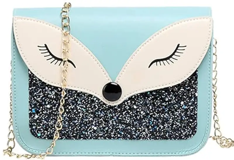 Hjkiopc Borsa a tracolla Ragazza Blu 1598318