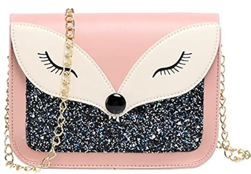 Hjkiopc Borsa a tracolla Ragazza Rosa 1598316