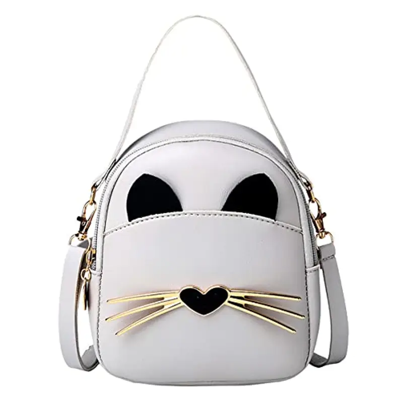 A-QMZL Borsa a tracolla Ragazza Grigio 1598310