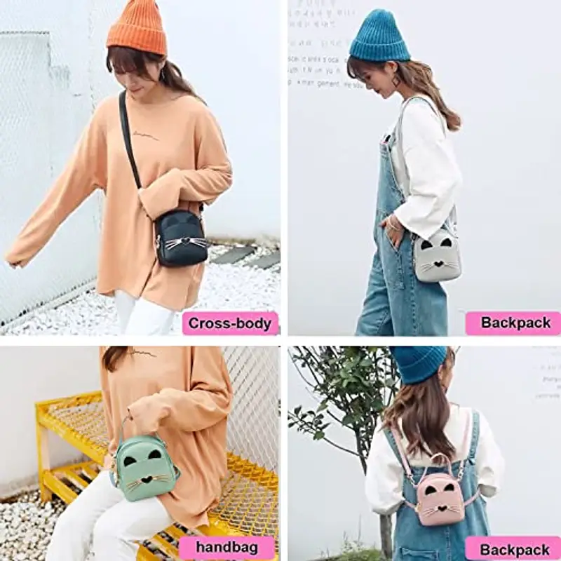 A-QMZL Borsa a tracolla Bambina Grigio 1598310 miniatura 3