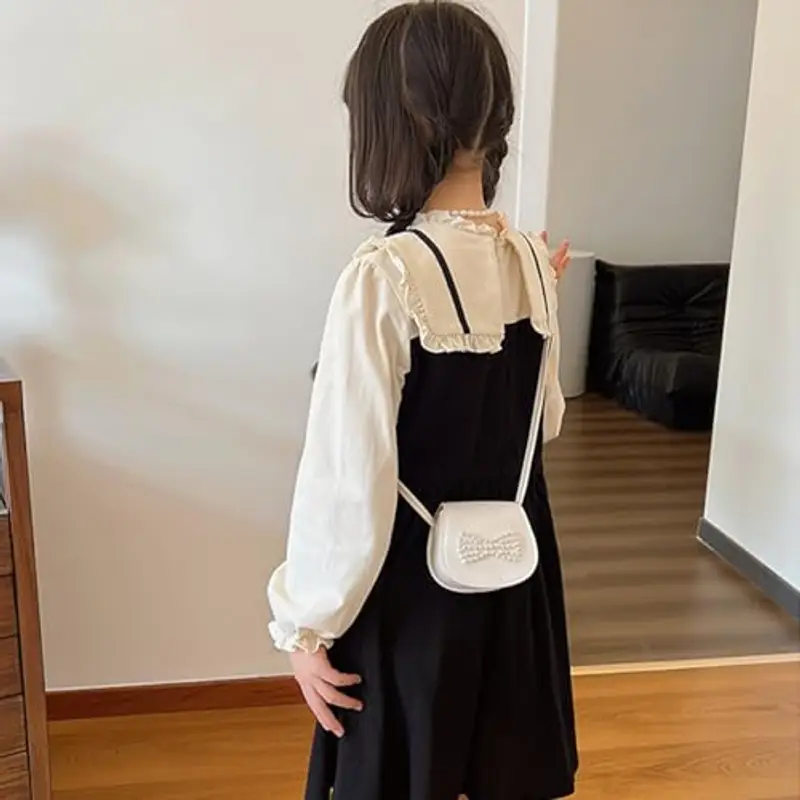 GZQFUOU Borsa a tracolla Bambina Bianco 1246522 miniatura 2