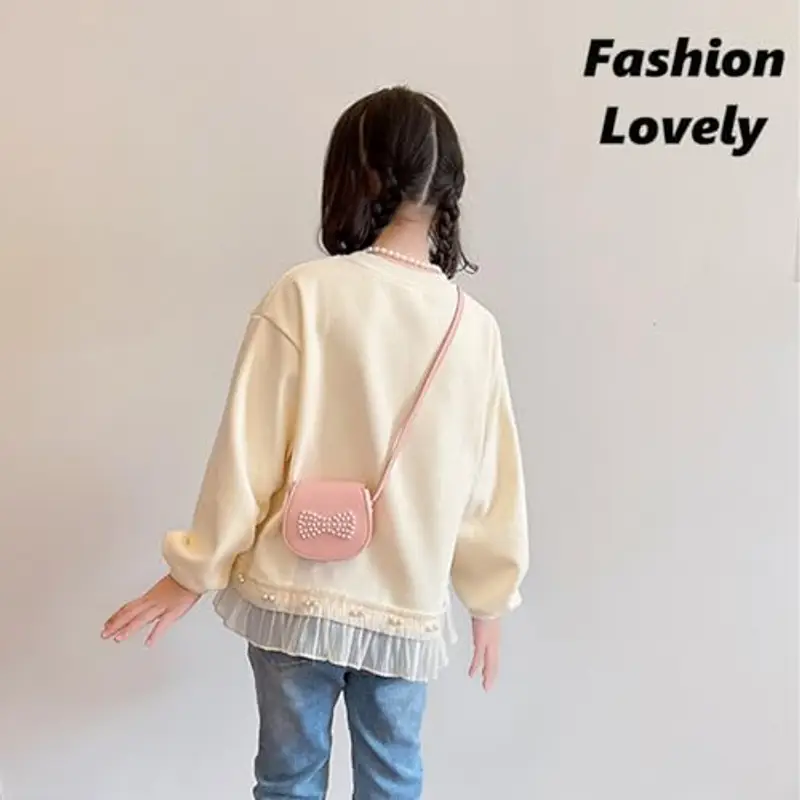 GZQFUOU Borsa a tracolla Bambina Rosa 1598371 miniatura 3