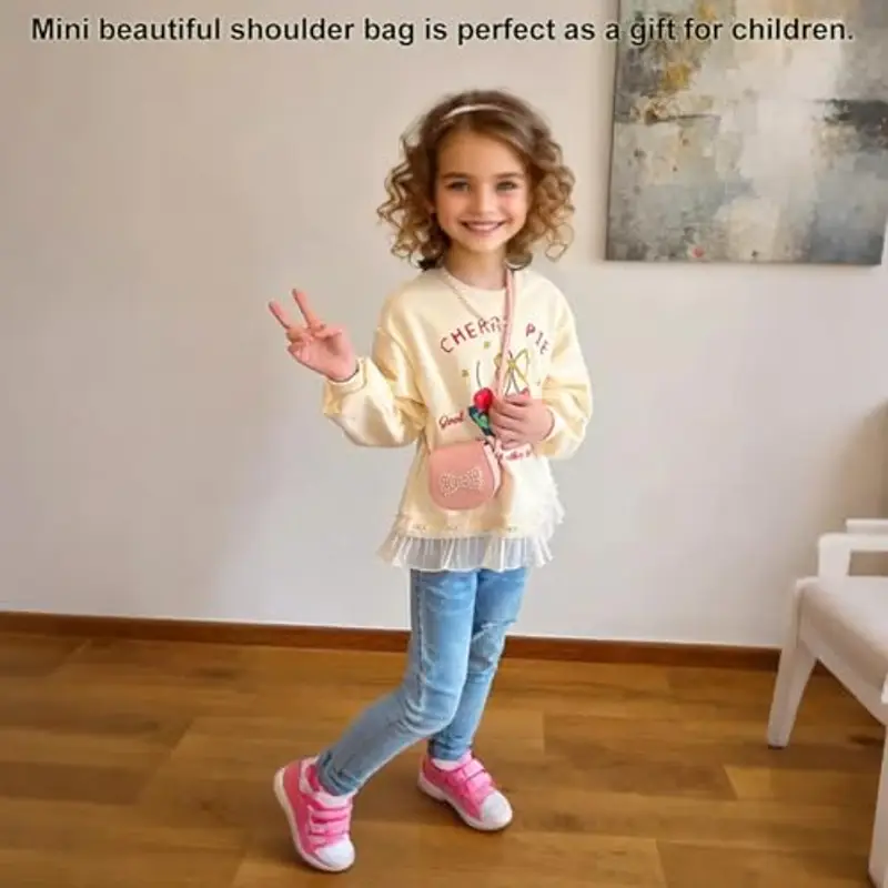 A-QMZL Borsa a tracolla Bambina Nero 2146164 miniatura 2