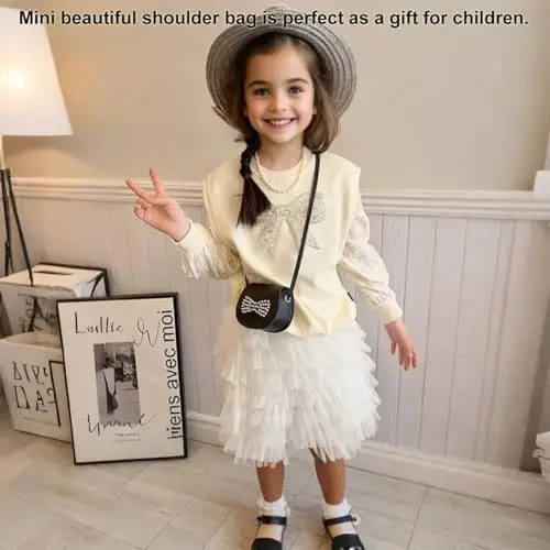 A-QMZL Borsa a tracolla Bambina Nero 2972728 miniatura 2