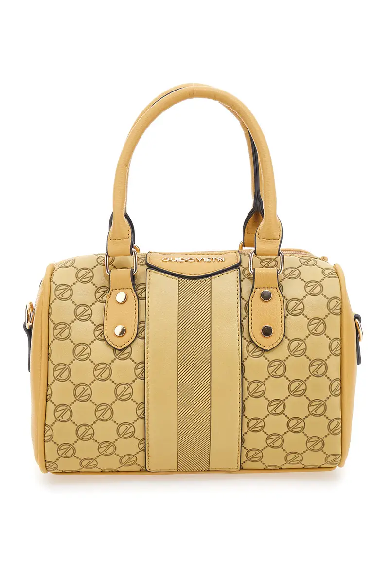 Borsa bauletto senape con tracolla removibile GUIDO VIETRI K30.357.B028