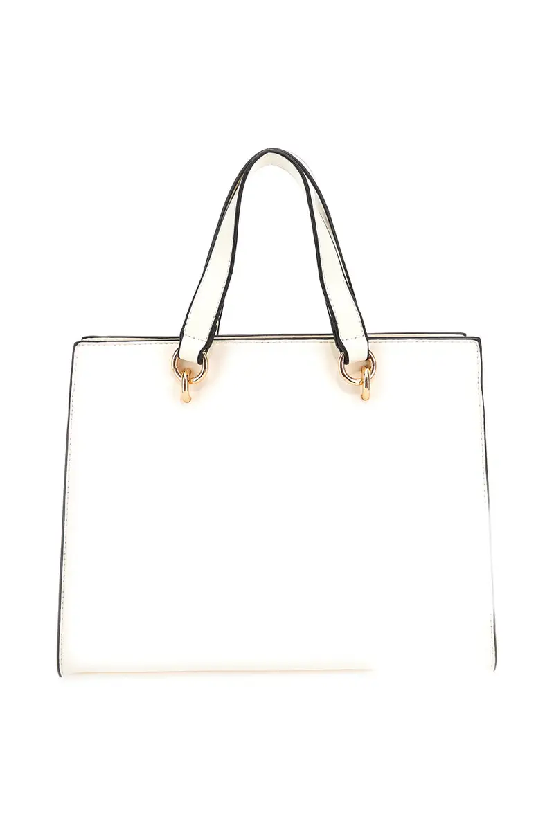 Borsa Bianco Panna con tracolla removibile Laura Biagiotti EMBARK miniatura 3