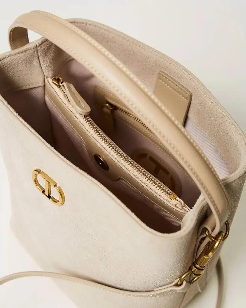 Borsa 'Chelsea' in pelle sabbia miniatura 3