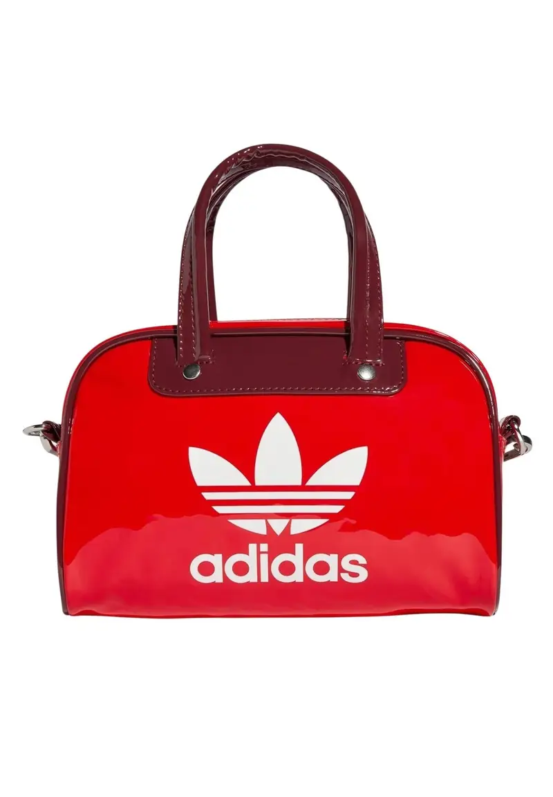 Borsa da bowling adidas Adicolor rossa da donna miniatura 3