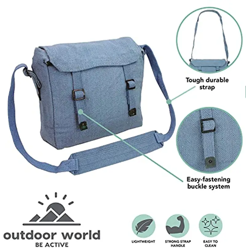 OUTDOOR WORLD BE ACTIVE Borsa a tracolla Blu 1961499 miniatura 3
