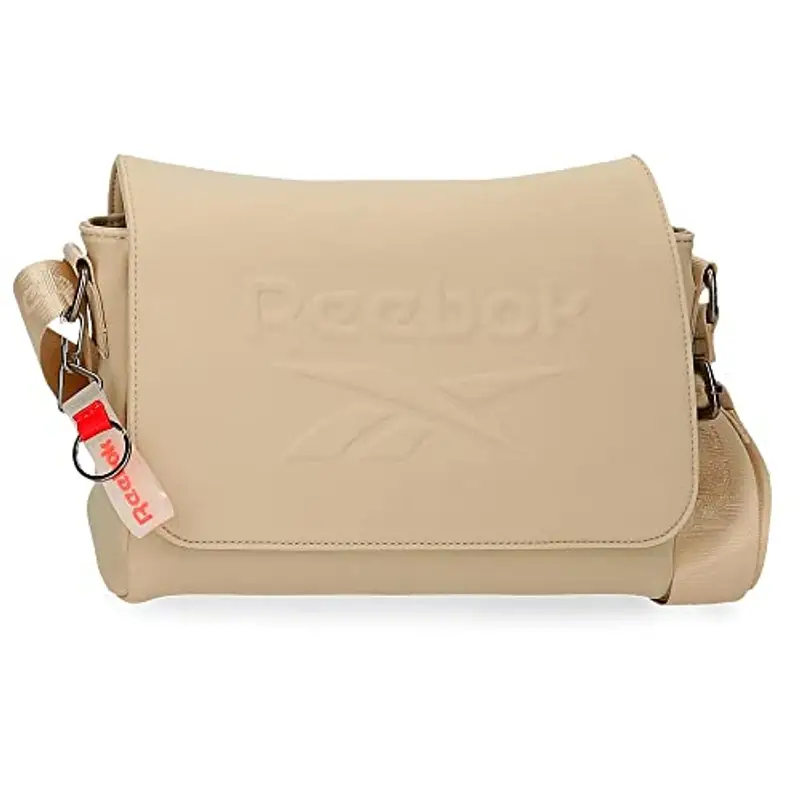 Borsa da toilette Reebok Noah Purse Beige 17,5x9,5x2 cm Poliestere