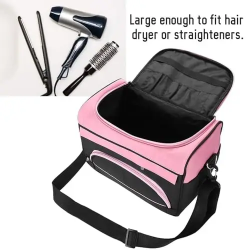 Borsa da viaggio di grande capacità professionale per parrucchiere miniatura 2