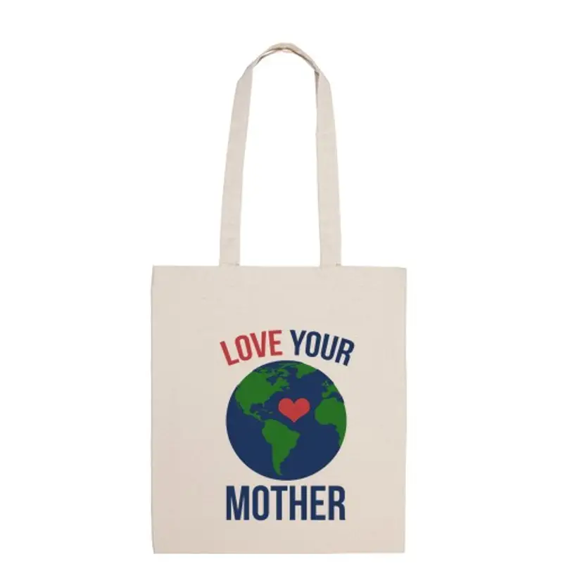 Borsa di tela ama tua madre terra