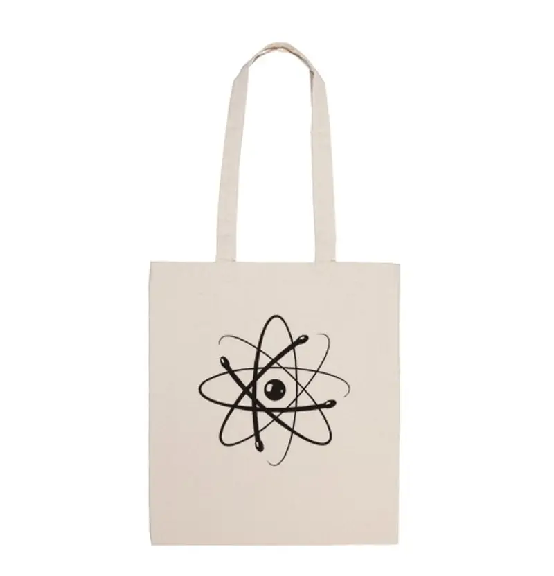 Borsa di tela atomo