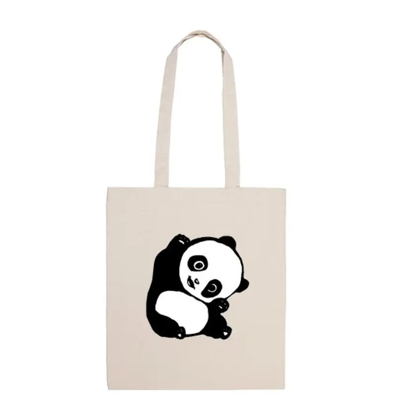 Borsa di tela bag panda