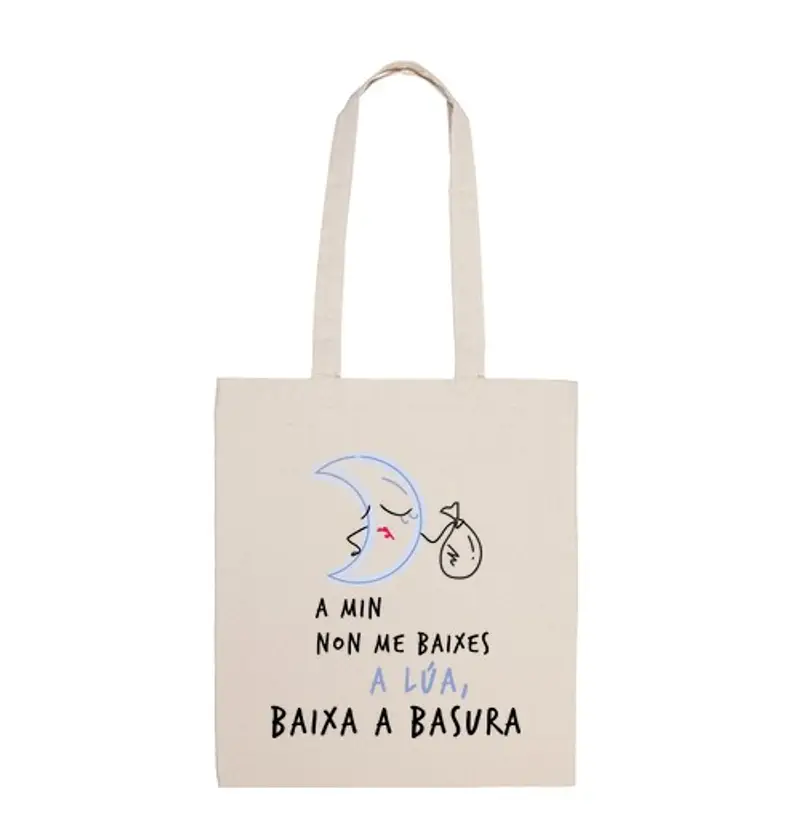 Borsa di tela baixa spazzatura