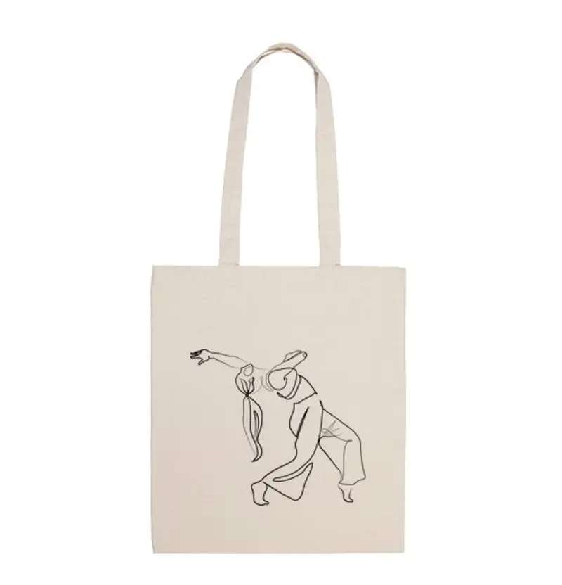Borsa di tela ballare