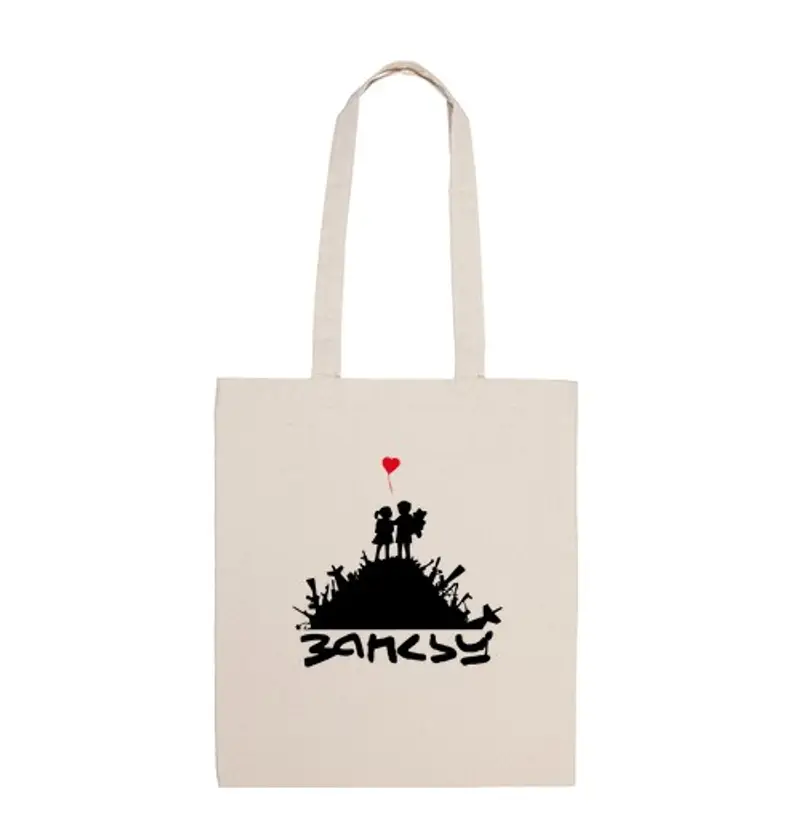 Borsa di tela banksy