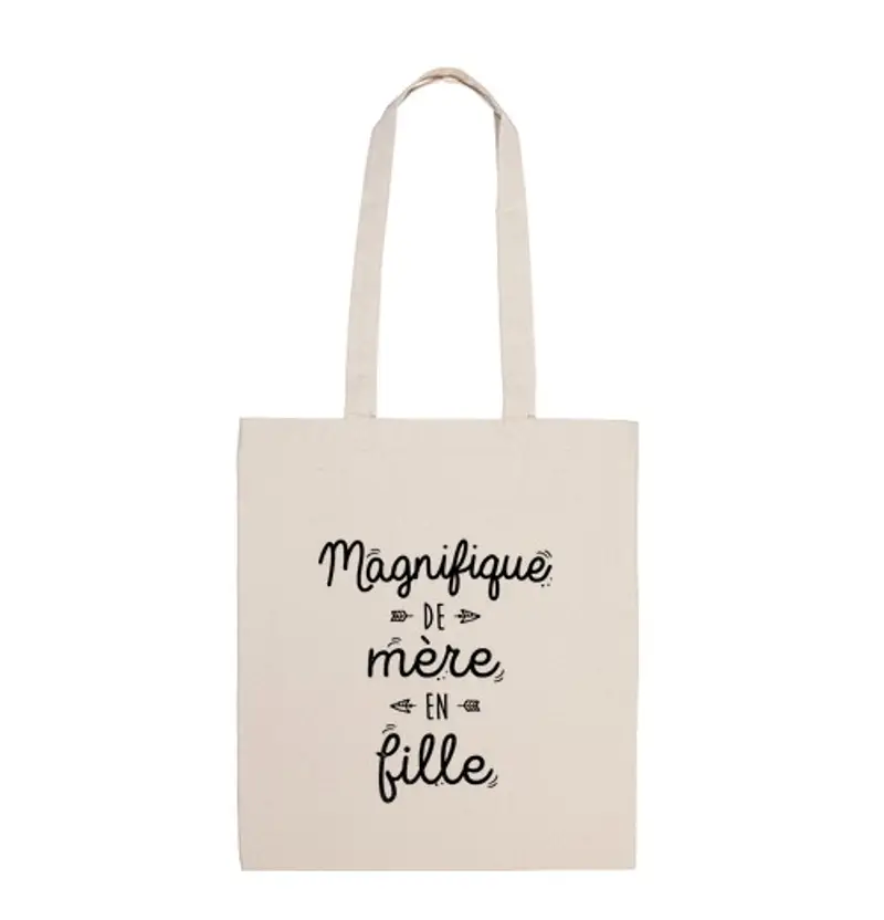 Borsa di tela bella madre alla figlia