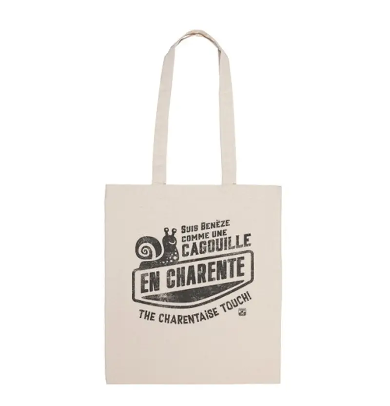 Borsa di tela Benèze come una cagouille