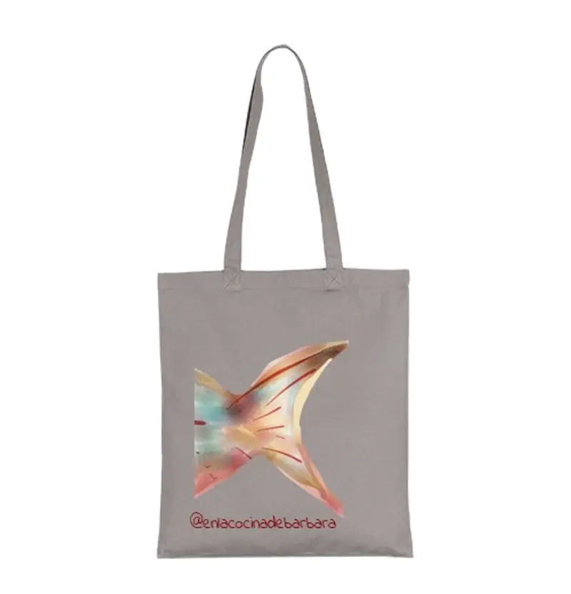 Borsa di tela borsa a coda di pesce