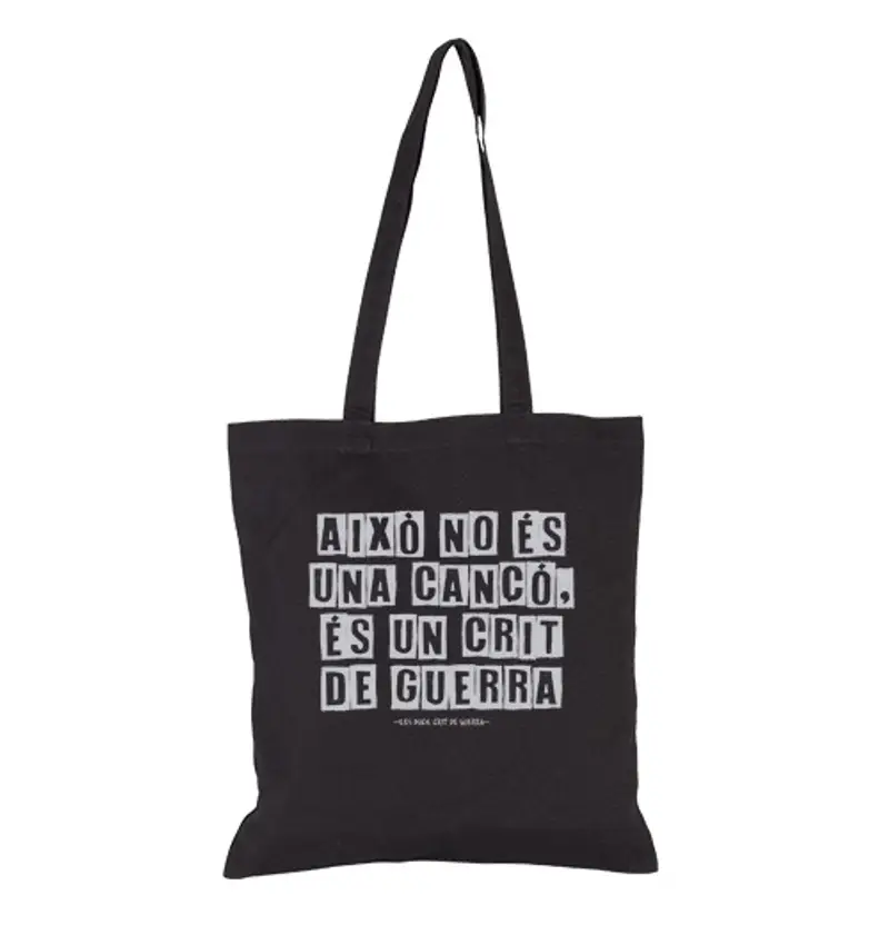 Borsa di tela borsa critica di guerra